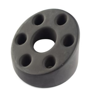 125cc Motorcycle Black Exhaust End Cap for ZS125-79-E4, ZS125-79-E5