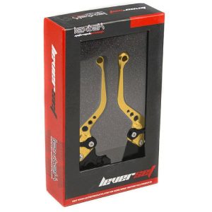 Lextek CNC Brake & Clutch Lever Set F-21 / B-55 Short Gold