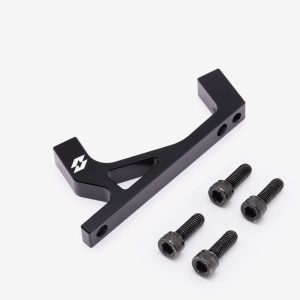Full-E Charged Front Brake Caliper Bracket for 250mm Oversized Disc Black