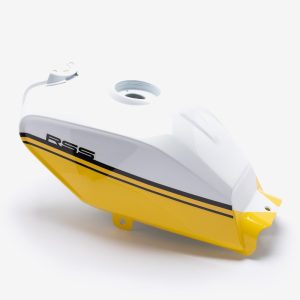 Fuel Tank Yellow/White for TR125-3-E5