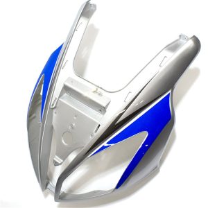 Silver/Blue Headlight Panel