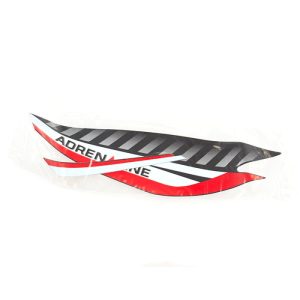 Rear Right Red/Black Panel Sticker for XFLM125GY-2B, XFLM125GY-2B-E4
