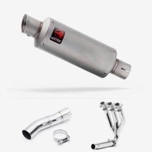 Lextek Stainless Steel GP1 Matt GP Stubby Exhaust System 240mm