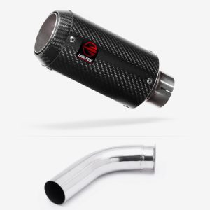 Lextek Carbon Fibre CP8C Exhaust 150mm with Link Pipe