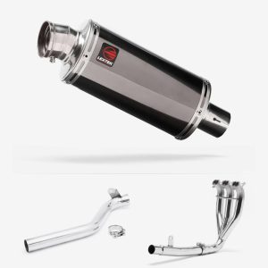 Lextek Dark Tint Stainless Steel OP16 Full Exhaust System 250mm