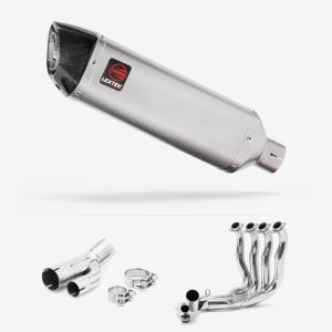 Lextek Stainless Steel VP1 Matt Exhaust System 300mm for BMW S1000R 2017-2020