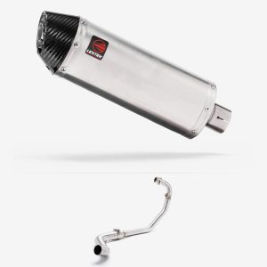 Lextek Stainless Steel RP2 Full Exhaust System for Lexmoto RSS 125 (22-24)