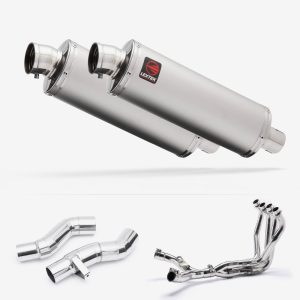 Lextek Stainless Steel OP1 Full Exhaust System for Kawasaki Z1000 SX WITH LUGGAGE 2010-2019
