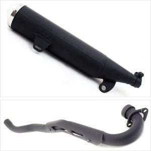 Black Exhaust System for XF125GY-2B T2