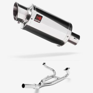 Lextek Stainless Steel YP4 Stubby Exhaust System 200mm