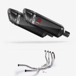 Lextek Carbon Fibre SP9C 300mm Exhaust System for Suzuki GSX 1300 R Hayabusa (21-24)
