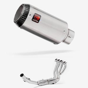 Lextek Matt Stainless Steel CP1 150mm Exhaust System for Suzuki GSXR 1000 (17-24)